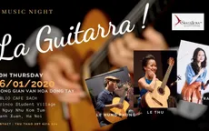 La Guitarra! - Đêm nhạc đặc biệt chào đón năm mới (20h, 16/1)