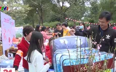 Ấm áp phiên chợ Tết 0 đồng dành cho những bệnh nhân nghèo