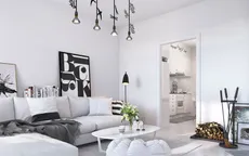 Căn hộ đơn sắc nhìn góc nào cũng thấy ấn tượng