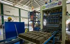 Làm gạch từ tro núi lửa và rác thải