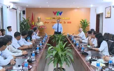 Lãnh đạo TP.HCM thăm và chúc Tết Trung tâm Truyền hình Việt Nam tại TP.HCM