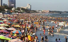 Biển Vũng Tàu đông khách du lịch