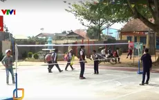Triển khai đồng loạt xây dựng sân chơi và phủ xanh các trường tiểu học