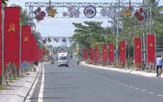 Xuân về trên huyện nông thôn mới Cầu Kè