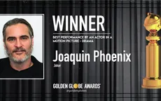 Quả cầu vàng 2020: Không ngoài dự đoán, Joaquin Phoenix thắng giải Nam diễn viên chính