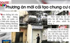 Chưa đến 3% số nhà chung cư cũ được sửa chữa