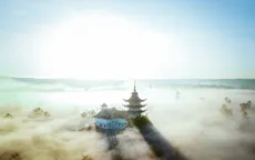 “Lung linh” ngôi chùa cổ nhìn từ trên cao