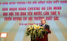 Thủ tướng: Tin tưởng giai cấp nông dân Việt Nam tự cường, sáng tạo để xây dựng đất nước phồn vinh