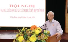 Tổng Bí thư, Chủ tịch nước Nguyễn Phú Trọng: Phát huy nền tảng là cử tri, nhân dân để xây dựng, phát triển Thủ đô và đất nước