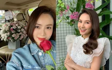 Hồng Diễm khoe quà 20/10, Bảo Thanh gửi lời chúc ấm áp