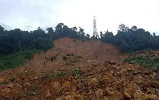 Tuyến đường vào thủy điện Rào Trăng 3 sạt lở đất đá nặng nề