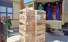 Bộ Tổng tham mưu xuất cấp gần 60 tấn lương khô và hàng nghìn trang thiết bị cứu hộ, cứu nạn