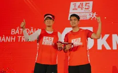 Cuộc chạy tiếp sức “Lên cùng Việt Nam” đạt mục tiêu 1875km, tiếp tục chặng mới