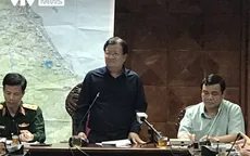 Khẩn trương nhưng phải an toàn, tập trung mọi nguồn lực cứu hộ nạn nhân vụ sạt lở ở Quảng Nam