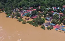 Lũ trên các sông ở Quảng Bình, Quảng Trị, Quảng Nam đang lên