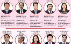 Chân dung 63 Bí thư Tỉnh ủy, Thành ủy nhiệm kỳ 2020-2025