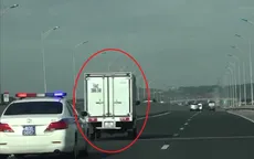 Xử phạt nghiêm hai tài xế không nhường đường cho xe ưu tiên trên cao tốc Hà Nội - Hải Phòng - Quảng Ninh