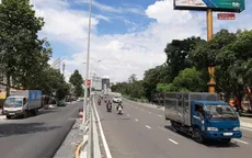 TP.HCM cấm xe lên cầu vượt Nguyễn Hữu Cảnh từ 3/10