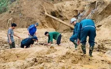 Quảng Nam huy động tối đa lực lượng tìm kiếm các nạn nhân bị vùi lấp