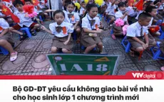 Tin nóng đầu ngày 6/10: Yêu cầu không giao bài về nhà cho học sinh lớp 1