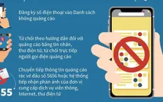 Lập tổng đài 5656 miễn phí nhận phản ánh tin nhắn rác, cuộc gọi rác