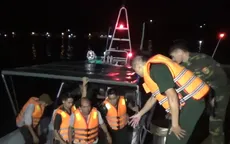 Đụng tàu chìm do bão, tàu cá chìm theo khiến 11 ngư dân gặp nạn