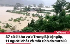 Tin nóng đầu ngày 9/10: 11 người chết và mất tích do mưa lũ ở miền Trung