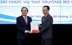 Công bố quyết định bổ nhiệm Thứ trưởng Bộ Giáo dục và Đào tạo Hoàng Minh Sơn