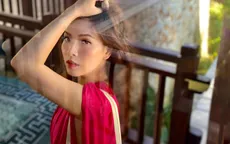 Đan Lê xinh như nữ thần qua góc máy của chồng
