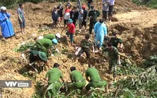 Đã tìm thấy thi thể nạn nhân trong vụ sạt lở đất tại xã Trà Tân, Bắc Trà My