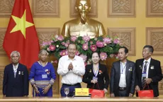 Phó Thủ tướng Trương Hòa Bình tiếp đoàn người có công tỉnh Kon Tum