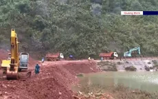 Quốc lộ 12A vẫn chưa thể thông tuyến
