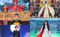 5 Hoa hậu của "thập kỷ hương sắc" hội tụ trong phần thi Áo dài Chung kết Hoa hậu Việt Nam 2020