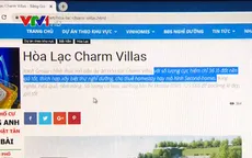 Ngang nhiên rao bán tràn lan dự án "ma" Hòa Lạc Charm Villas trên mạng xã hội
