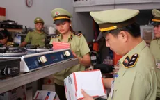 Mở đợt cao điểm kiểm tra, kiểm soát thị trường cuối năm và dịp Tết