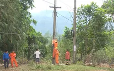 Quảng Trị cấp điện trở lại cho những vùng bị cô lập nhiều ngày
