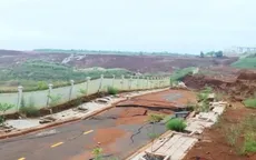 Khu công nghiệp Nhân Cơ sụt lún nghiêm trọng, thiệt hại hàng chục tỷ đồng