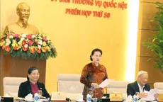 Khai mạc phiên họp thứ 50 Ủy ban Thường vụ Quốc hội