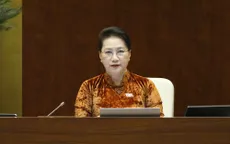 Chủ tịch Quốc hội Nguyễn Thị Kim Ngân trả lời chất vấn trước Quốc hội