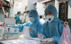 ẢNH: Phong tỏa khu dân cư khu vực sinh sống bệnh nhân 1347