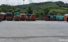 Làm rõ 97 xe hàng vô chủ tại Cửa khẩu Quốc tế Kim Thành
