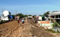 Dự án nâng cấp đê biển Tây không được bàn giao mặt bằng vì đền bù... bất công?