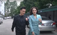 MC Thuỵ Vân theo chân diễn viên Việt Anh đi làm phim Hồ sơ cá sấu