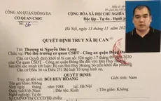 Hà Nội: Truy nã đối tượng lăng mạ, tấn công cán bộ công an rồi bỏ trốn