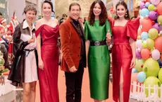 Hoa hậu Hồ Như Quỳnh tham gia sự kiện chào đón năm mới tại VTV