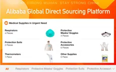 Alibaba lập trang web về vật tư y tế hỗ trợ cuộc chiến chống dịch corona