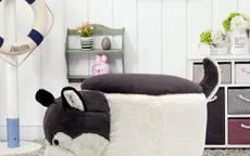 Mẫu ghế kê chân hình thú ngộ nghĩnh