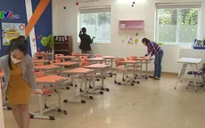 Hà Nội khử trùng các trường học lần thứ ba