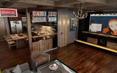 Căn hộ chung cư độc đáo nhờ trang trí thêm quầy bar