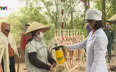 Người dân xã Sơn Lôi vững tâm chống dịch COVID-19